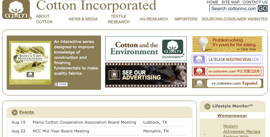 Webby Award Winner - Cotton Inc – Team Cotton