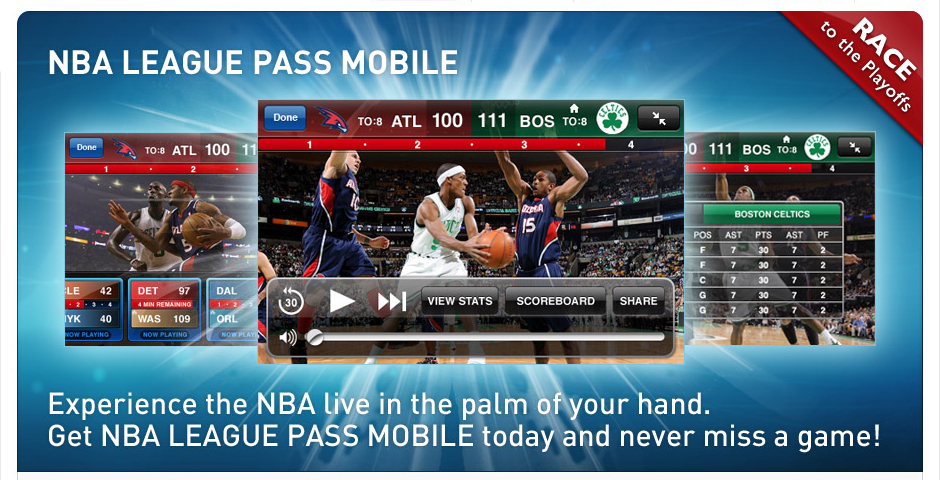Nominee - NBA League Pass Mobile