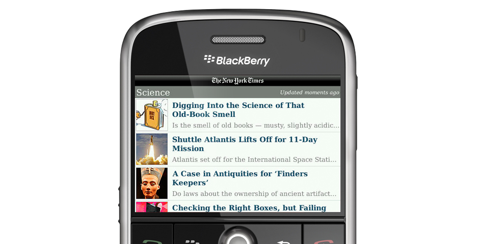 Webby Award Winner - Mobile – The New York Times