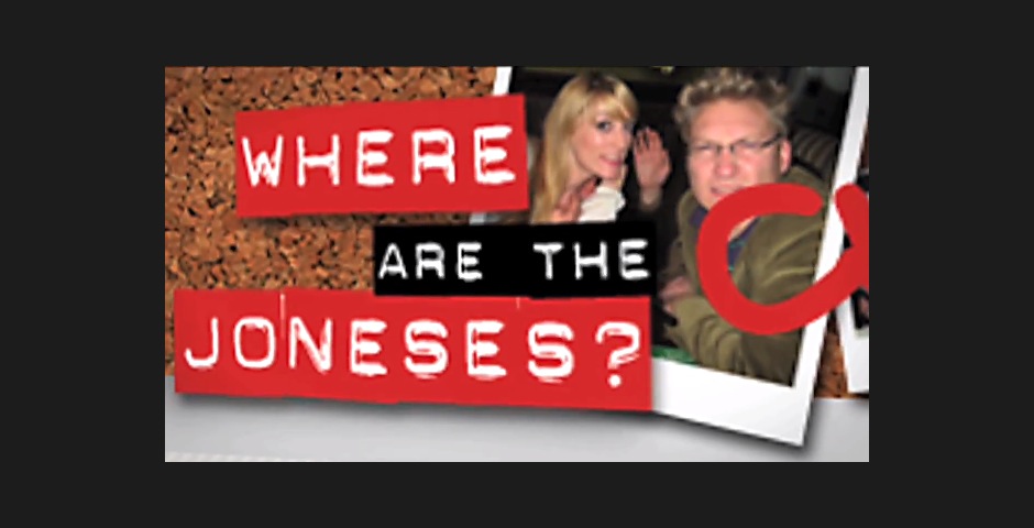 Nominee - Where are the Joneses?