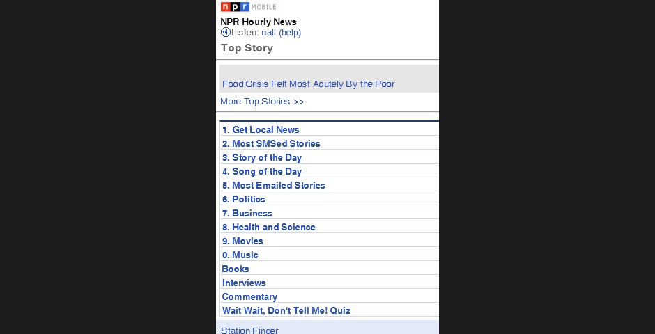 Nominee - NPR Mobile
