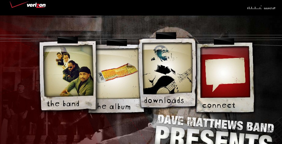 Webby Award Winner - Verizon Dave Matthews Band