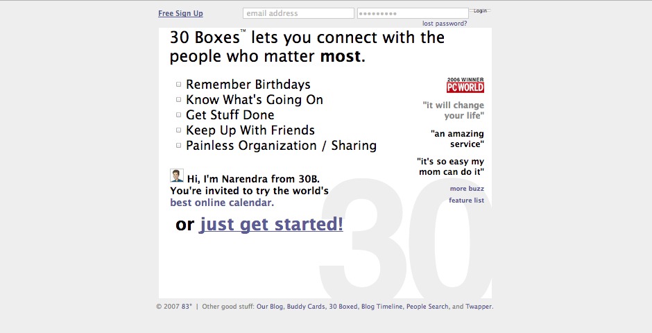 Nominee - 30 Boxes