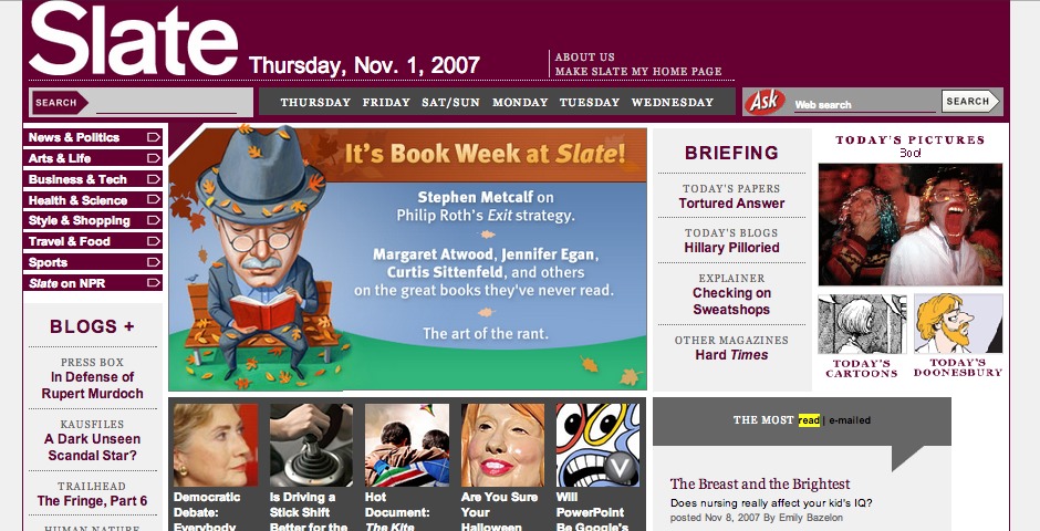 Slate Magazine Launched | Advice – WVMBV