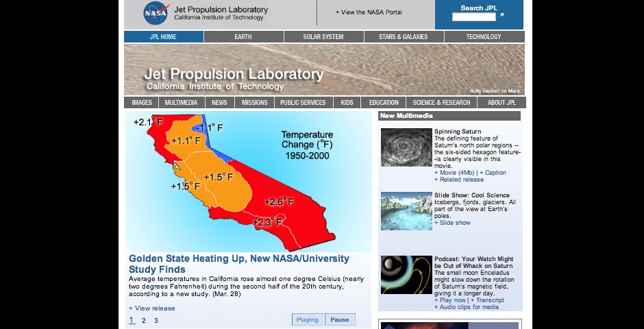 Nominee - Jet Propulsion Laboratory