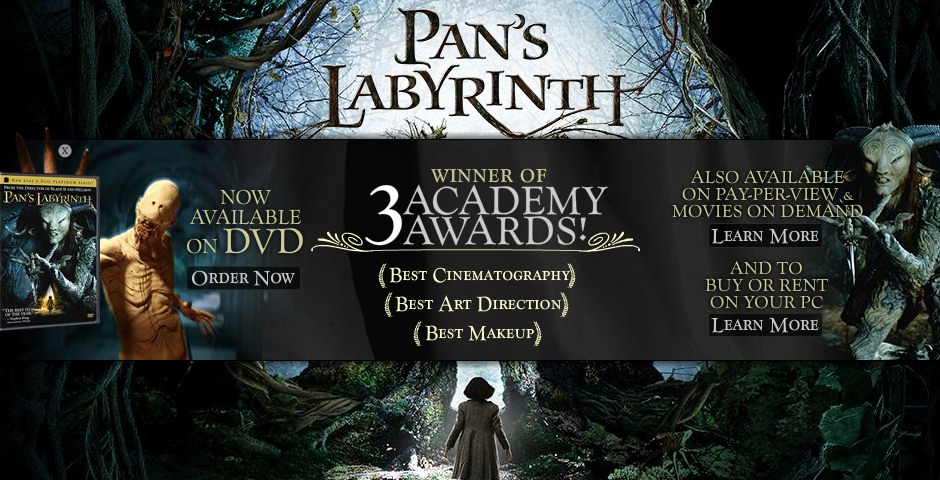 People's Voice / Webby Award Winner - Pan’s Labyrinth