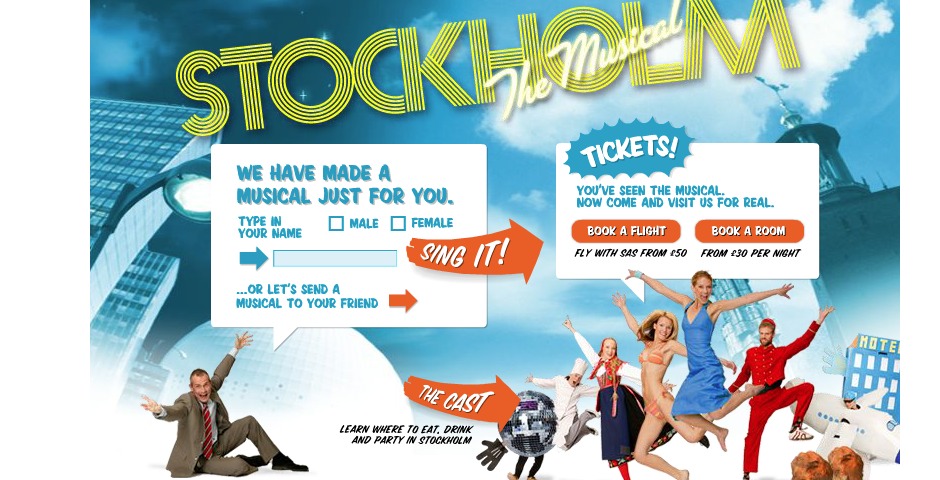 Webby Award Winner - Stockholm the musical