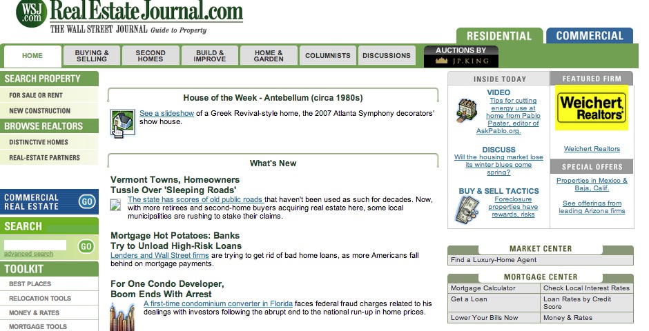 Nominee - Real Estate Journal: The Wall Street Journal’s guide to property