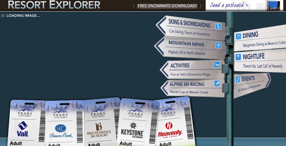 Nominee - Vail Resorts: Resort Explorer