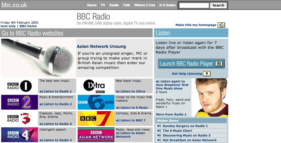 Nominee - BBC Radio Player