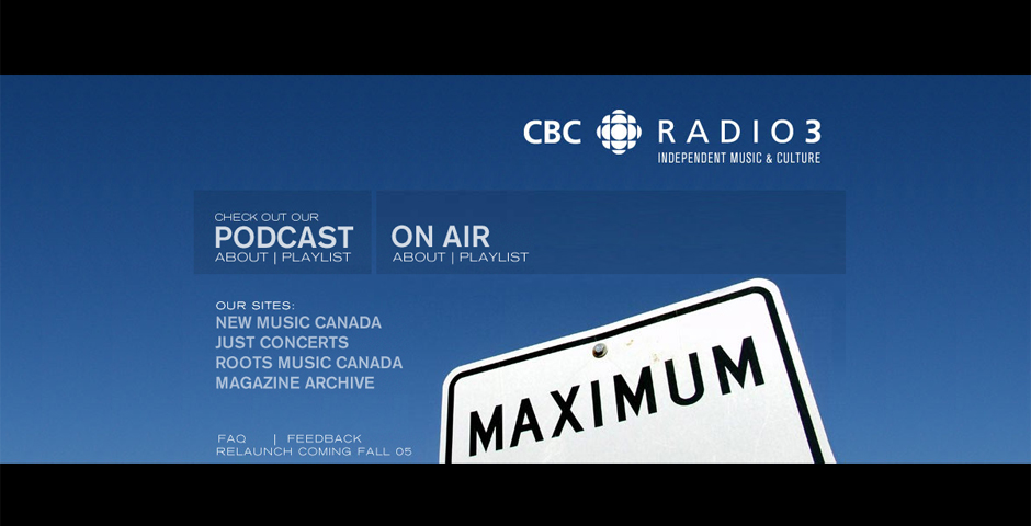 Nominee - CBC Radio 3