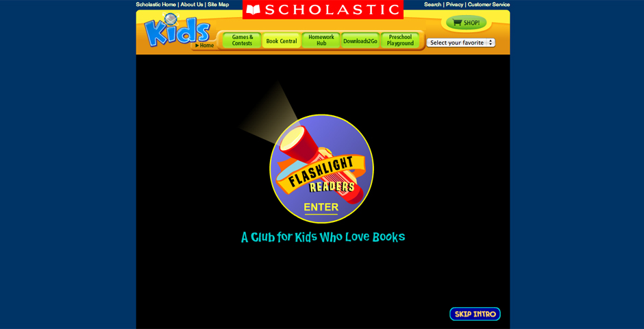 Nominee - Flashlight Readers: An Online Club for Kids Who Love Books