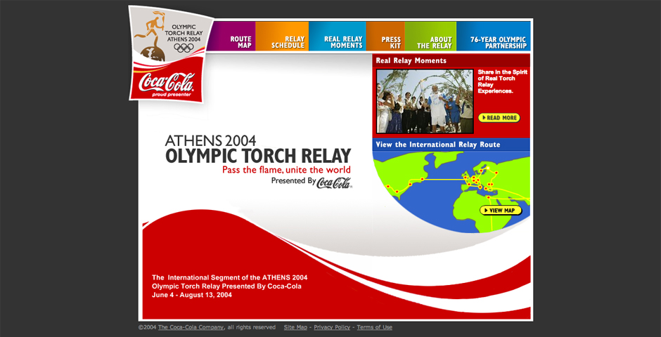 Nominee - Coca-Cola Olympic Torch Relay