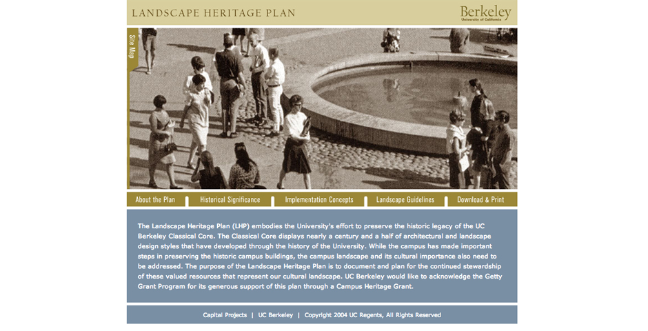 People's Voice - University of California, Berkeley – Landscape Heritage Plan