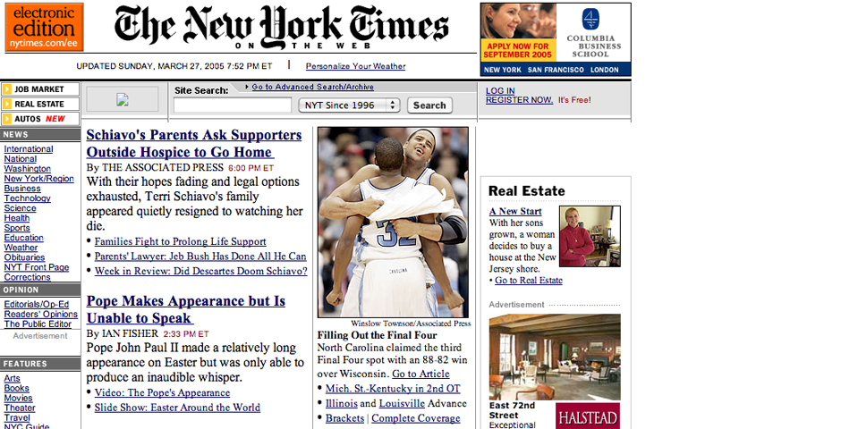 People's Voice - The New York Times on the Web