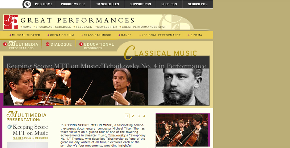 Nominee - Keeping Score: MTT on Music