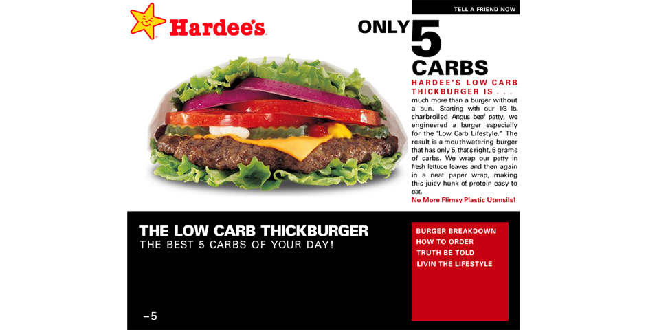 Nominee - Low Carb Burger