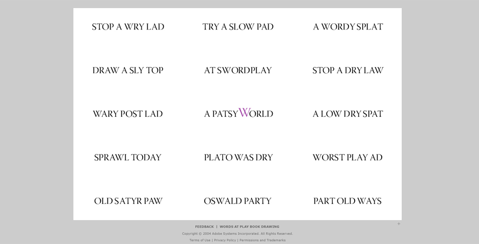 People's Voice / Webby Award Winner - Words at Play