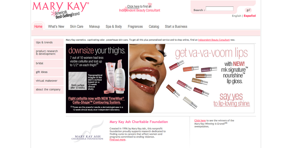 People's Voice - Mary Kay Personal Web Site