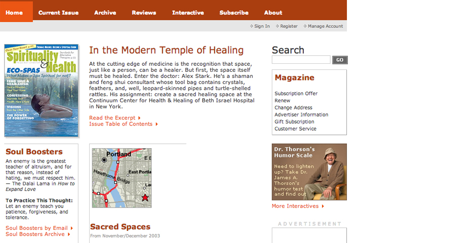 People's Voice - Spirituality & Health