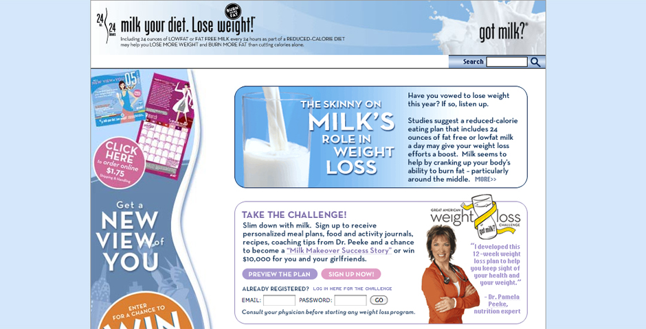Nominee - 24/24 Milk Your Diet. Lose Weight!