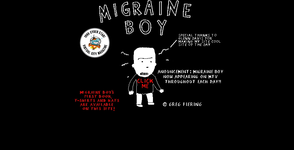 Nominee - Migraine Boy