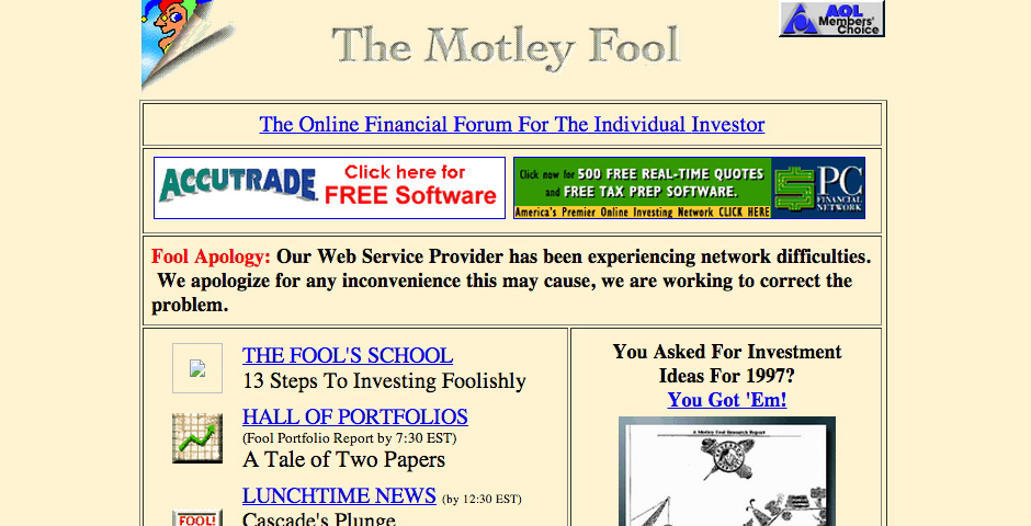 Nominee - The Motley Fool