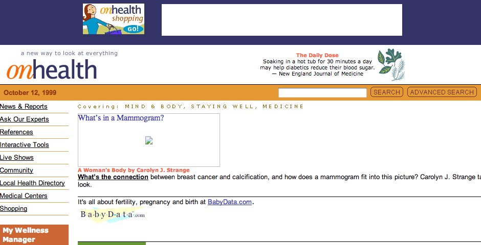 Nominee - onhealth