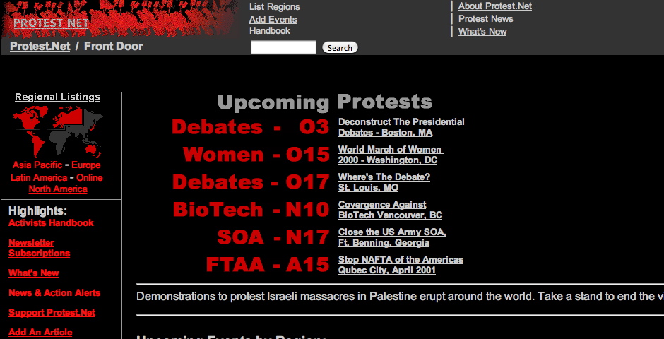 Nominee - Protest Net