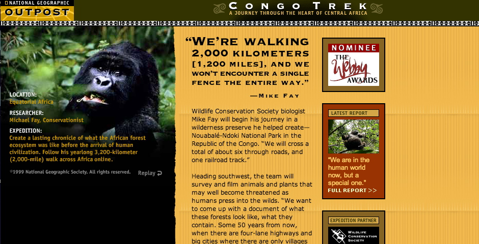 Nominee - Congo Trek