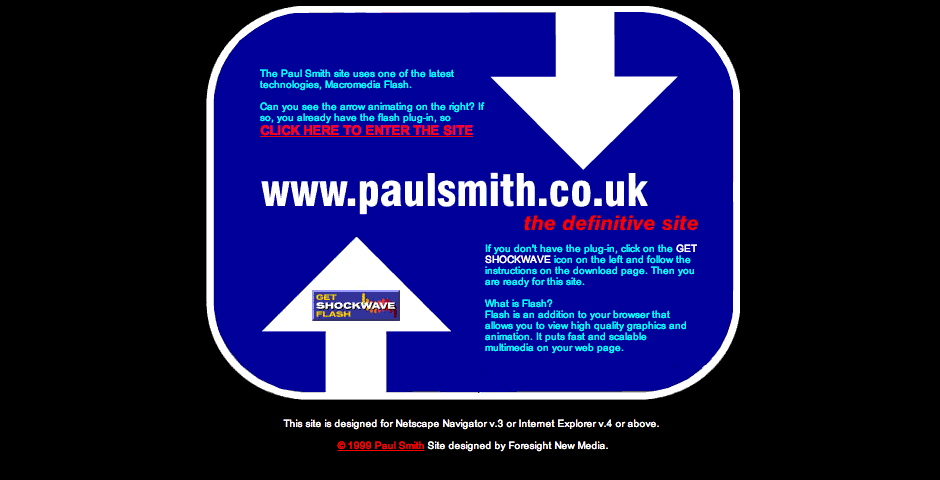 Webby Award Winner - Paul Smith