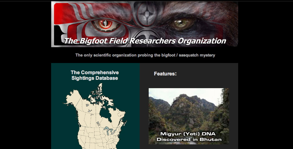 Nominee - Bigfoot Field Researchers Organization