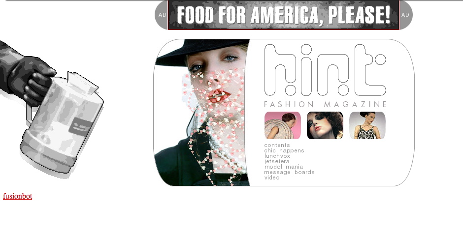 Webby Award Winner - Hint Fashion Magazine
