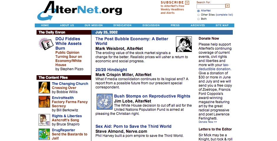 Nominee - AlterNet