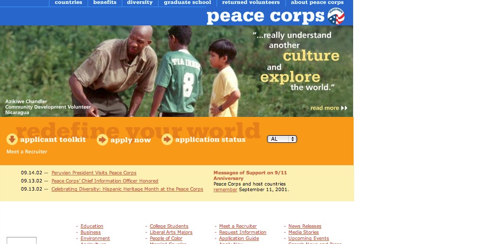 Nominee - Peace Corps