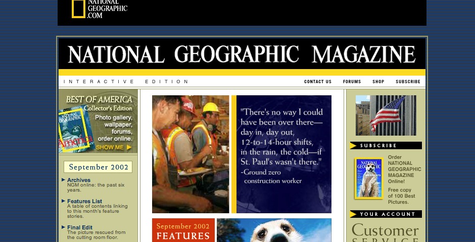 Nominee - National Geographic Magazine