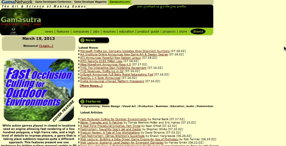 Nominee - Gamasutra