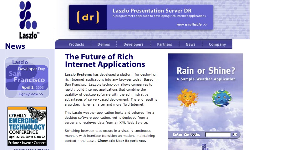 Nominee - Laszlo Presentation Server