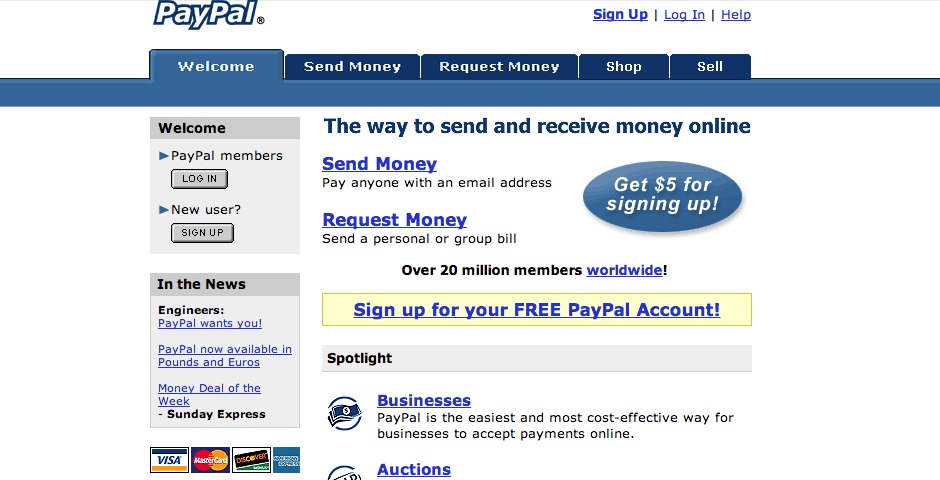 People's Voice / Webby Award Winner - PayPal