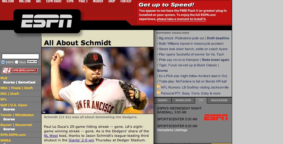 People's Voice / Webby Award Winner - ESPN.com