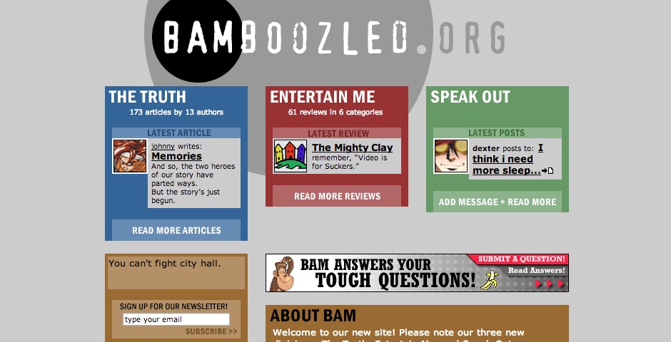 Nominee - BAMboozled.org
