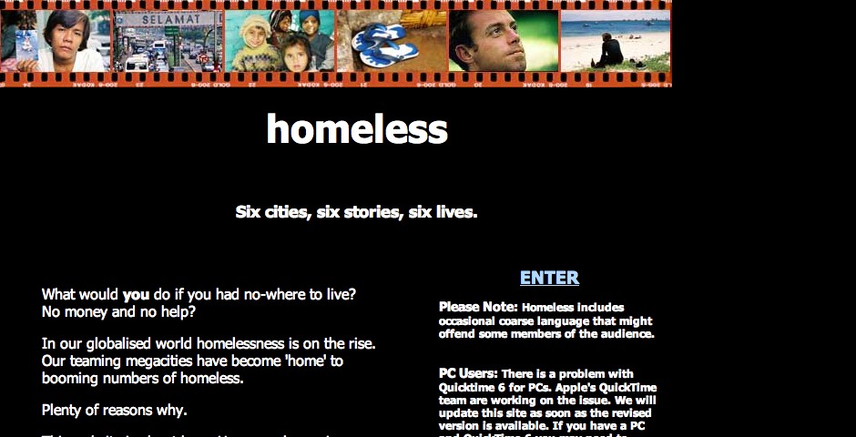 Nominee - Homeless