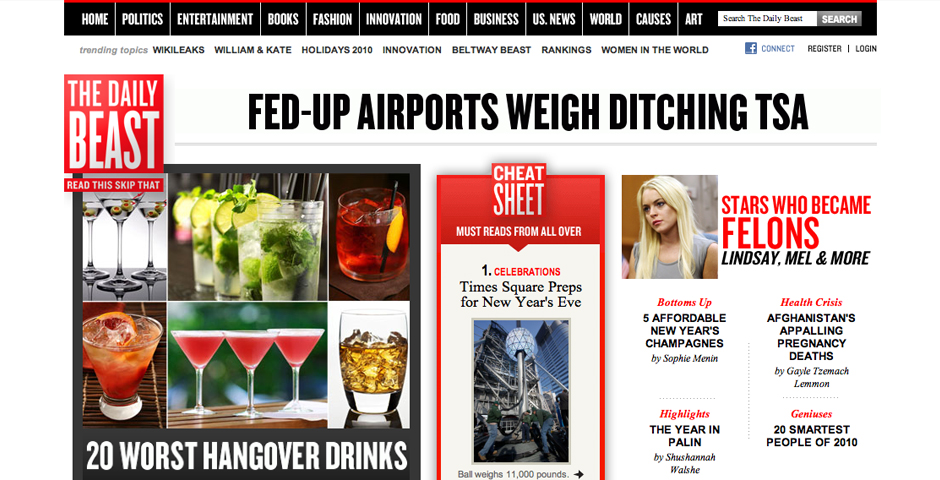 Nominee - The Daily Beast