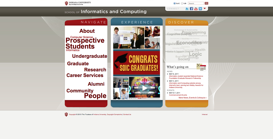 - School of Informatics and Computing
