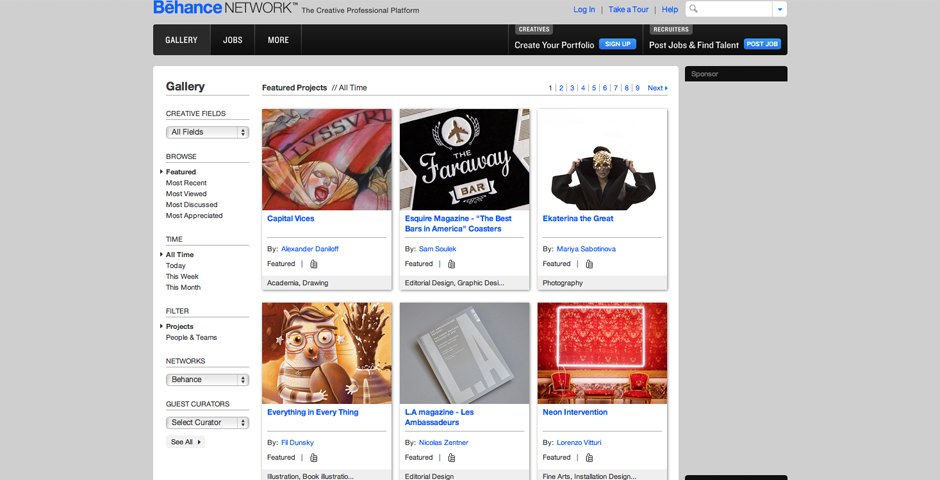 Honoree - Behance Network