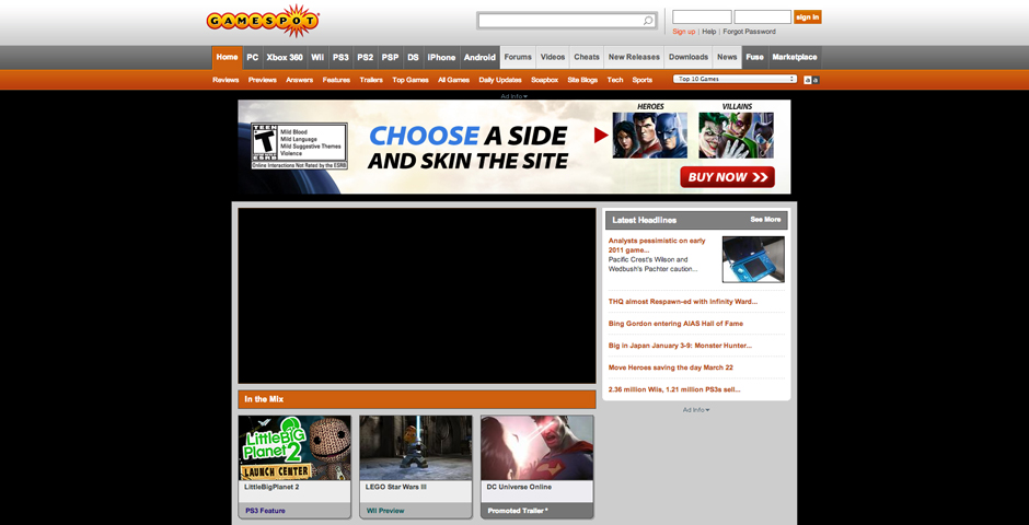 Nominee - GameSpot