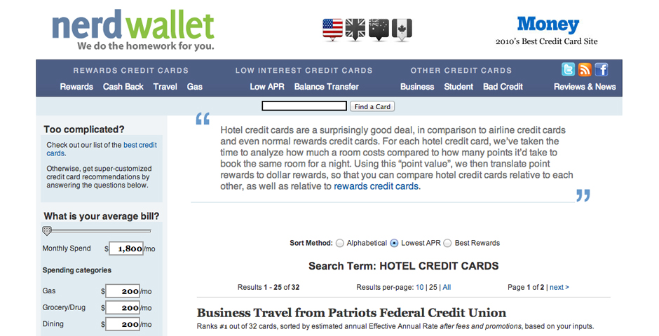 Nominee - NerdWallet