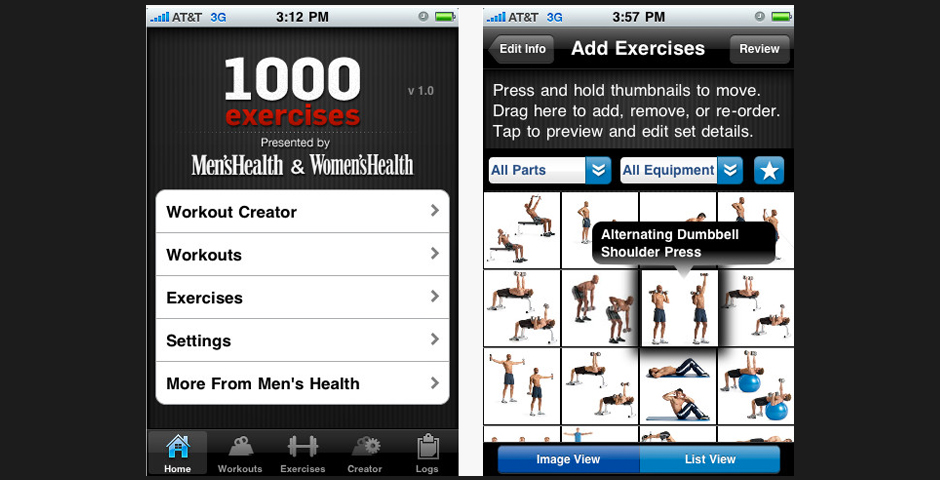 Nominee - Men’s Health & Women’s Health 1,000 Exercises