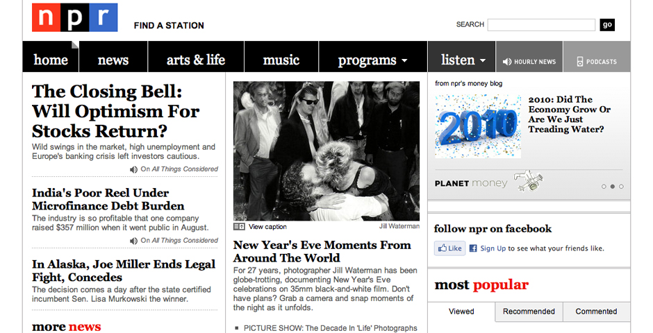 People's Voice / Webby Award Winner - NPR