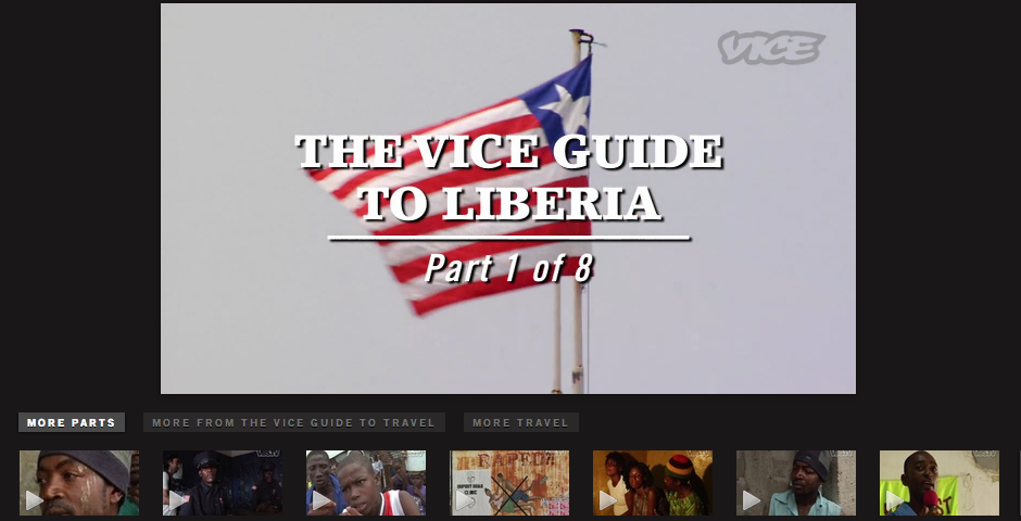 People's Voice / Webby Award Winner - The Vice Guide to Travel – Liberia